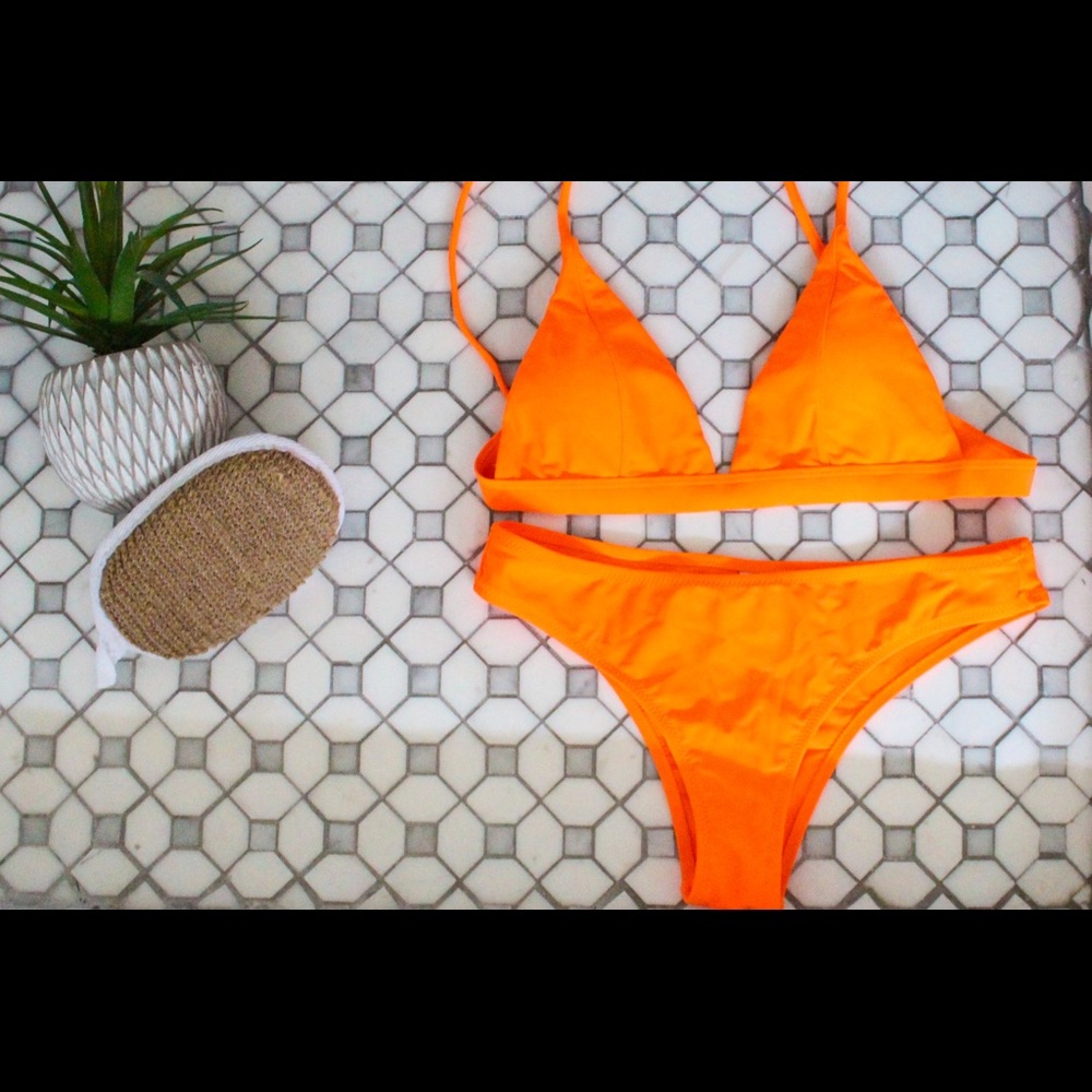 Orange Swimsuit
